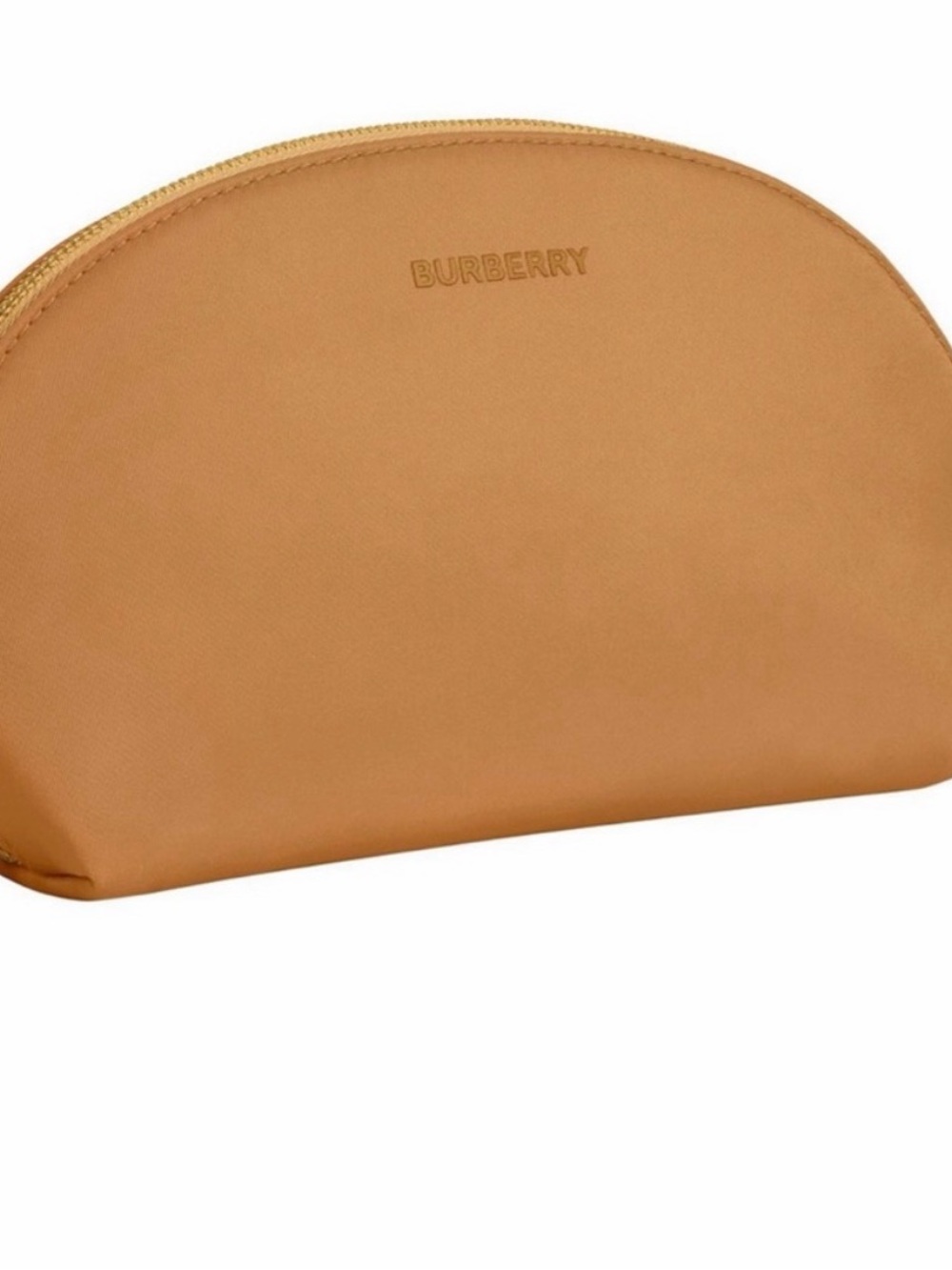 Burberry Beige Crescent Cosmetic Pouch